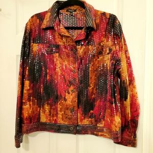 Elementz Paillette Sequins Lightweight Jacket